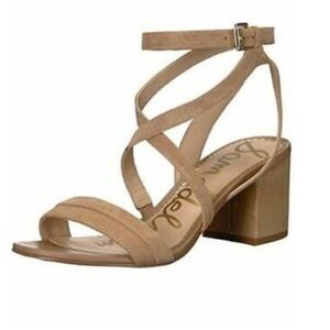 Sam Edelman Sammy suede block heel shoes